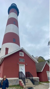 The lighthouse at Chincoteague National Wildlife Refuge 