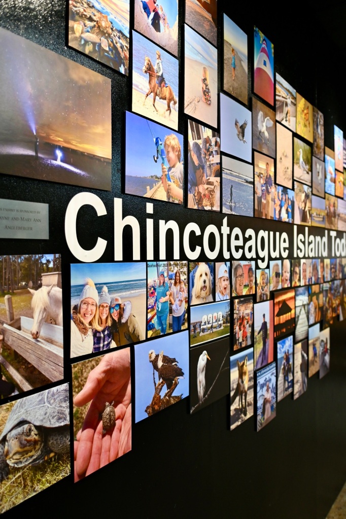 Exhibit inside the Museum of Chincoteague Island