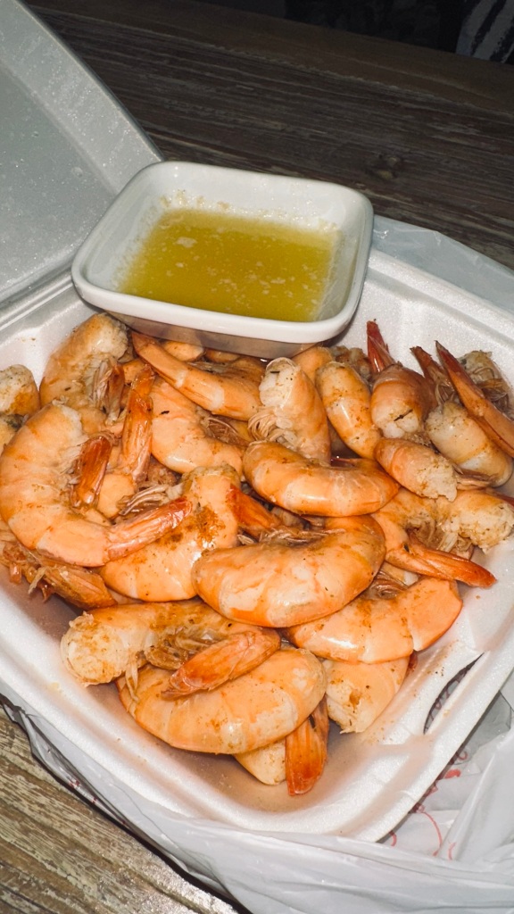 shrimp Gary Howard’s Seafood Chincoteague Virginia 