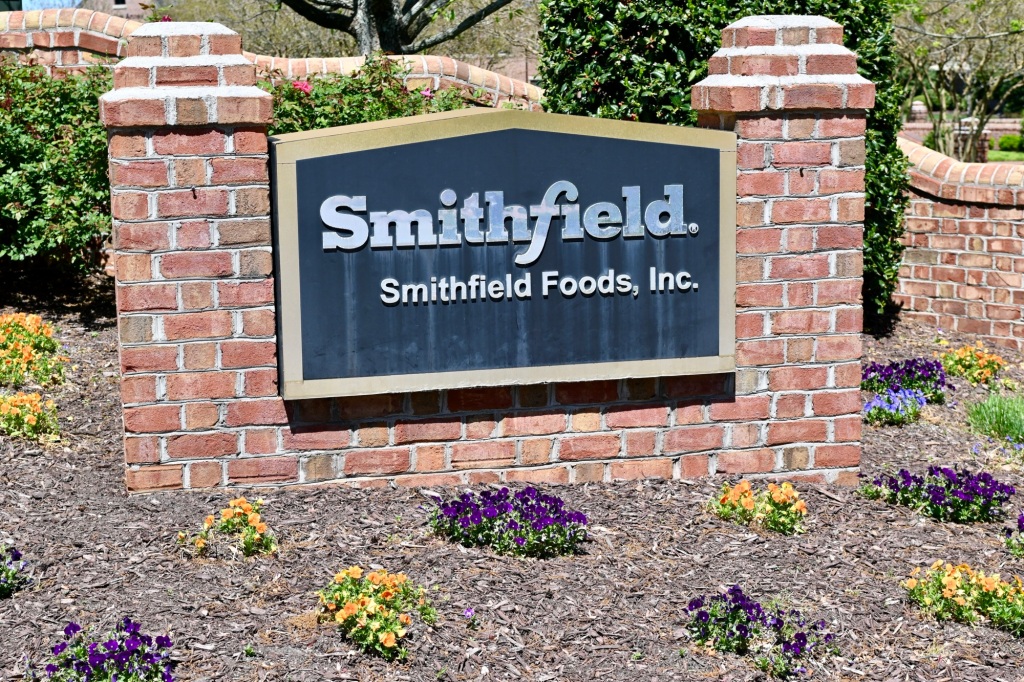 smithfield foods office sign